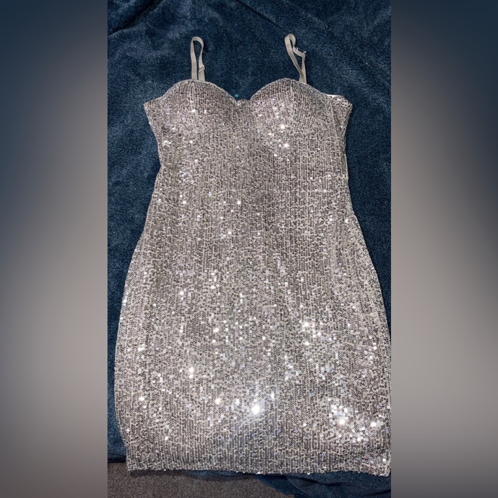 Silver dress